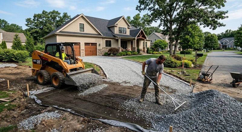 Gravel Pad Creation